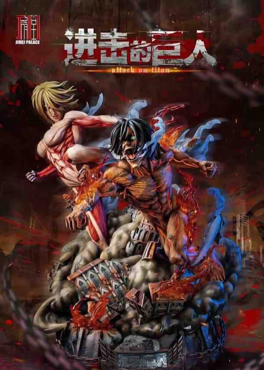 Resin: Jimei Palace Studio Attack Titan vs Female Titan