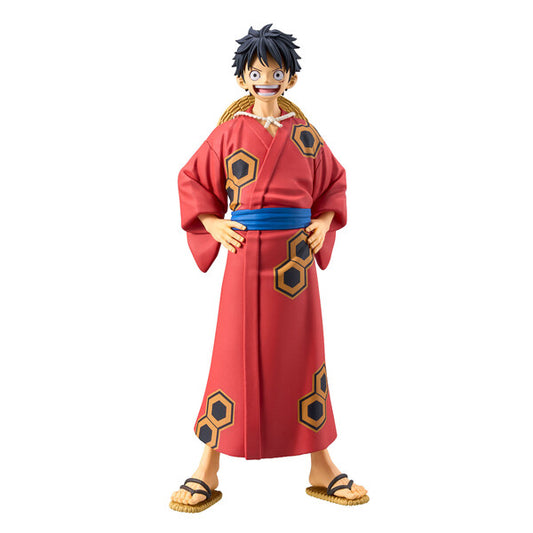 Banpresto DXF One Piece The Grandline Series Wano Country Monkey D. Luffy Yukata Ver.