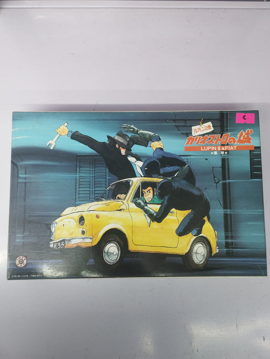 Gunze Sangyo L6 Lupin III: The Castle of Cagliostro Jigen and Fiat Attack