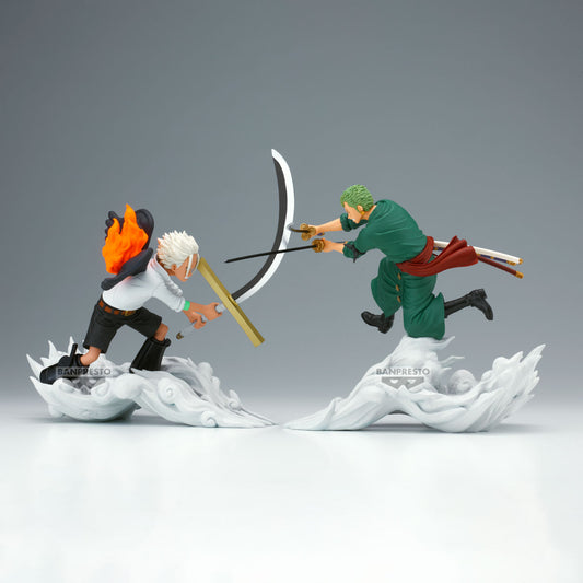 Banpresto Zenkouzekkei One Piece Roronoa Zoro VS S-Hawk Egghead Ver. Set