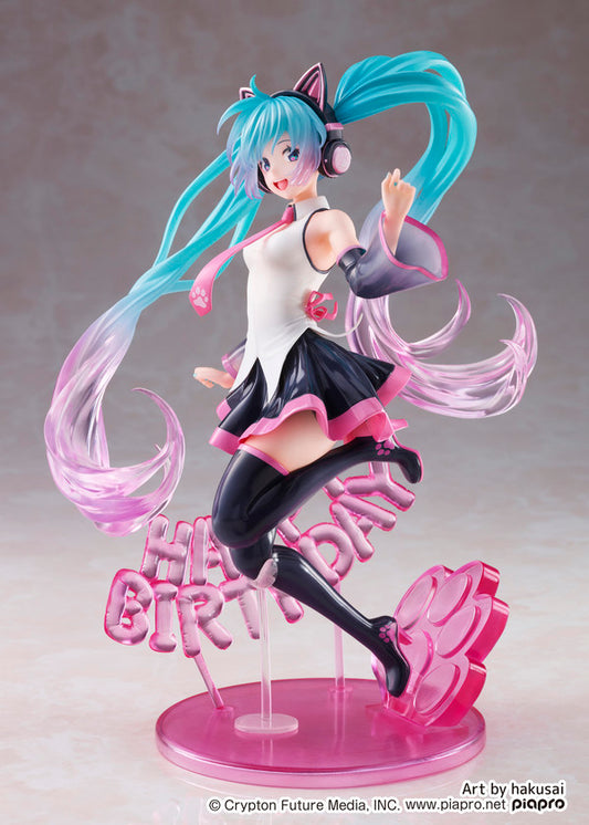 Taito Masterpiece Hatsune Miku Birthday 2021 Happy Cat Ver.