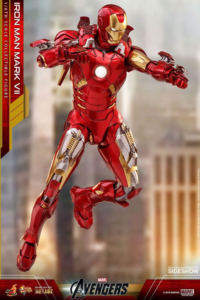Hot Toys Movie Masterpiece Avengers Iron Man Mark 7