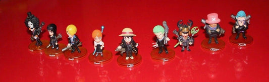 Bandai One Piece Collection OP: Strong World Strawhat Set of 9