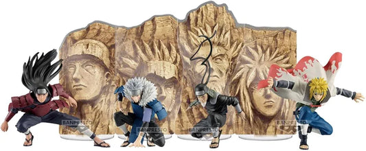 Banpresto Naruto: Shippuden Panel Spectacle Hokage Set of 4