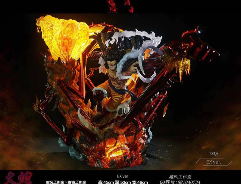 Resin: More Fun Studio Luffy Gear 4 Snakeman