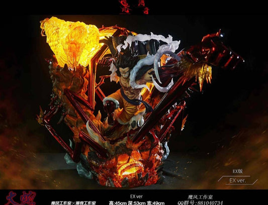 Resin: More Fun Studio Luffy Gear 4 Snakeman