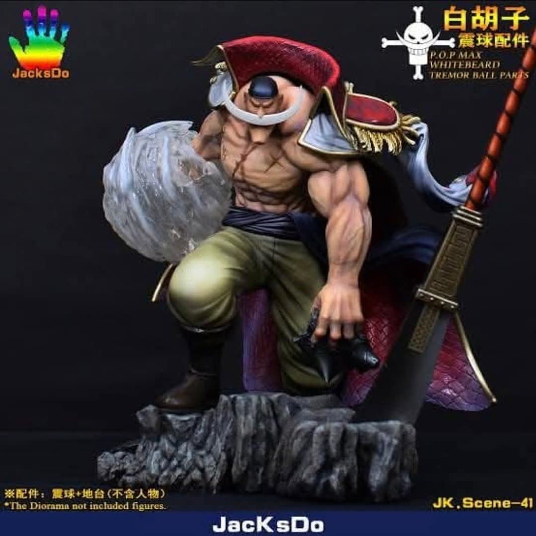 Resin: Jacksdo Studio Whitebeard with Tremor Ball Parts
