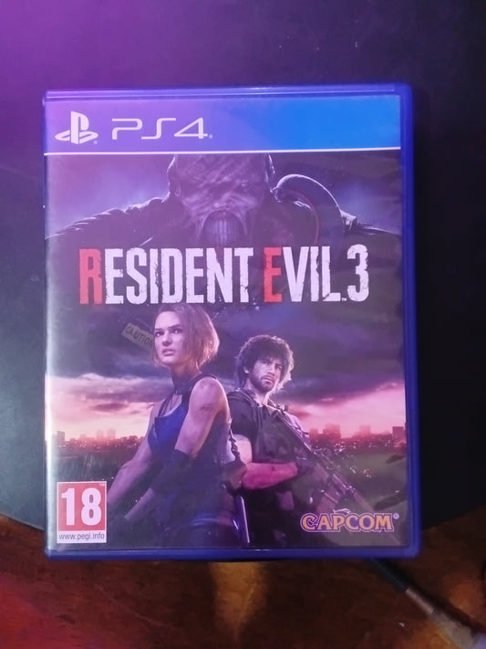 Ps4 Resident Evil 3