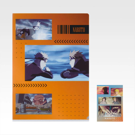 Ichiban Kuji Naruto: Shippuden The Bridge of Peace and the Lament of Reincarnation Prize J Naruto Uzumaki VS Pain and Finale (Clear File and Sticker)