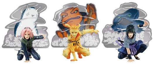 Banpresto Naruto: Shippuden Panel Spectacle Team 7 Set of 3