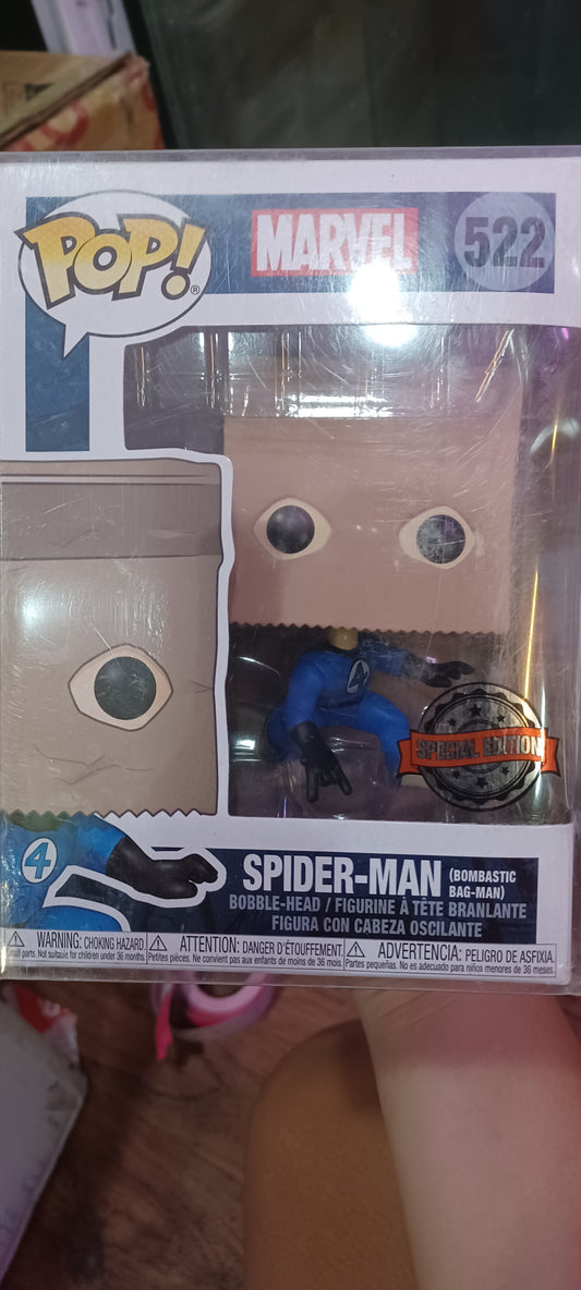 Funko Pop Marvel Spider-Man (Bombastic Bag-Man) 522