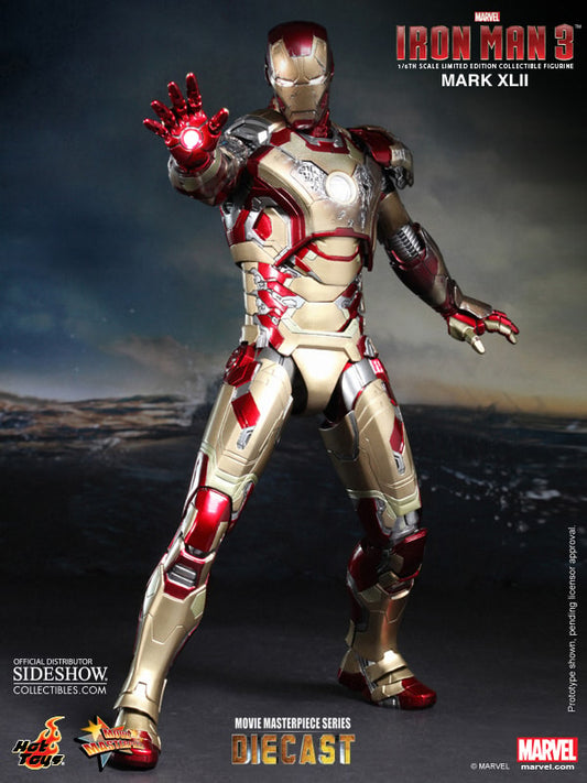 Hot Toys Movie Masterpiece Iron Man 3 Iron Man Mark 43