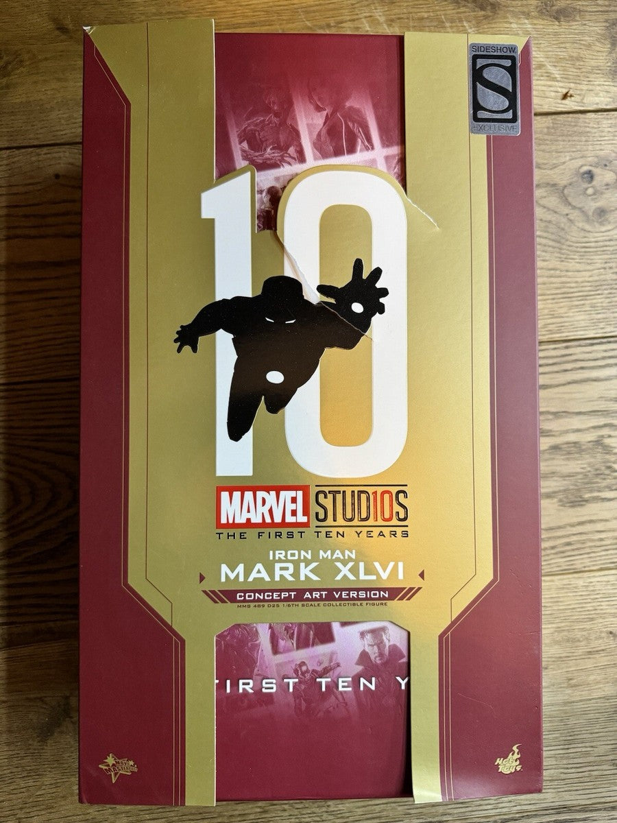 Hot Toys Movie Masterpiece Marvel Studios: The First Ten Years Iron Man Mark 46 Concept Art Ver.