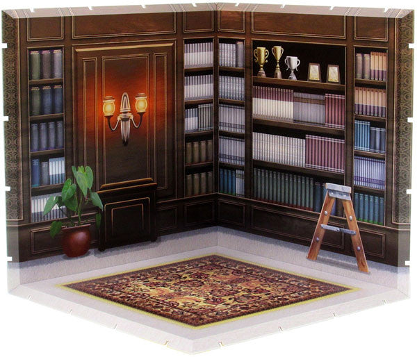 PLM Diorama Mansion Library 011