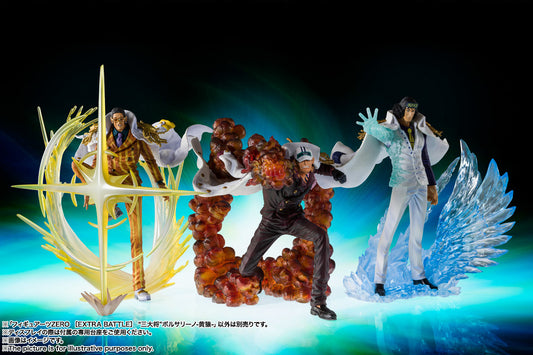 Figurarts Zero Extra Battle One Piece The Three Admirals Set of 3