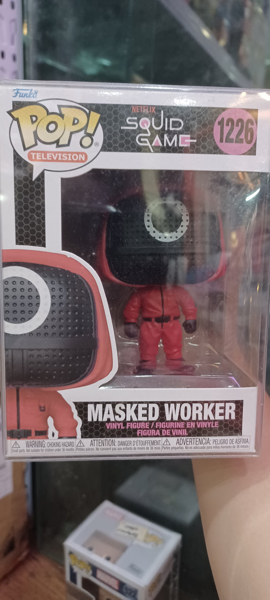 Funko Pop Television Squid Game Masked Worker 1226