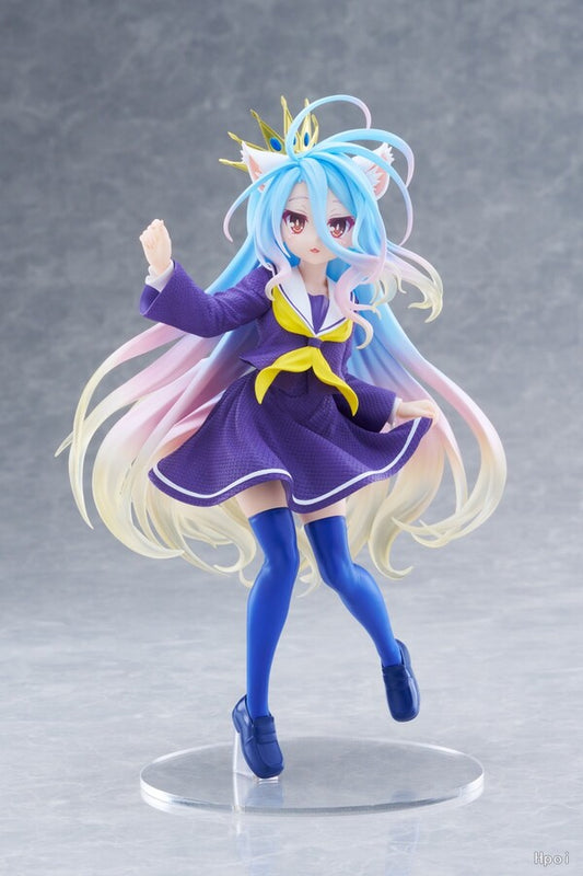 Taito Coreful No Game No Life Shiro Cat Ears Uniform Ver. White