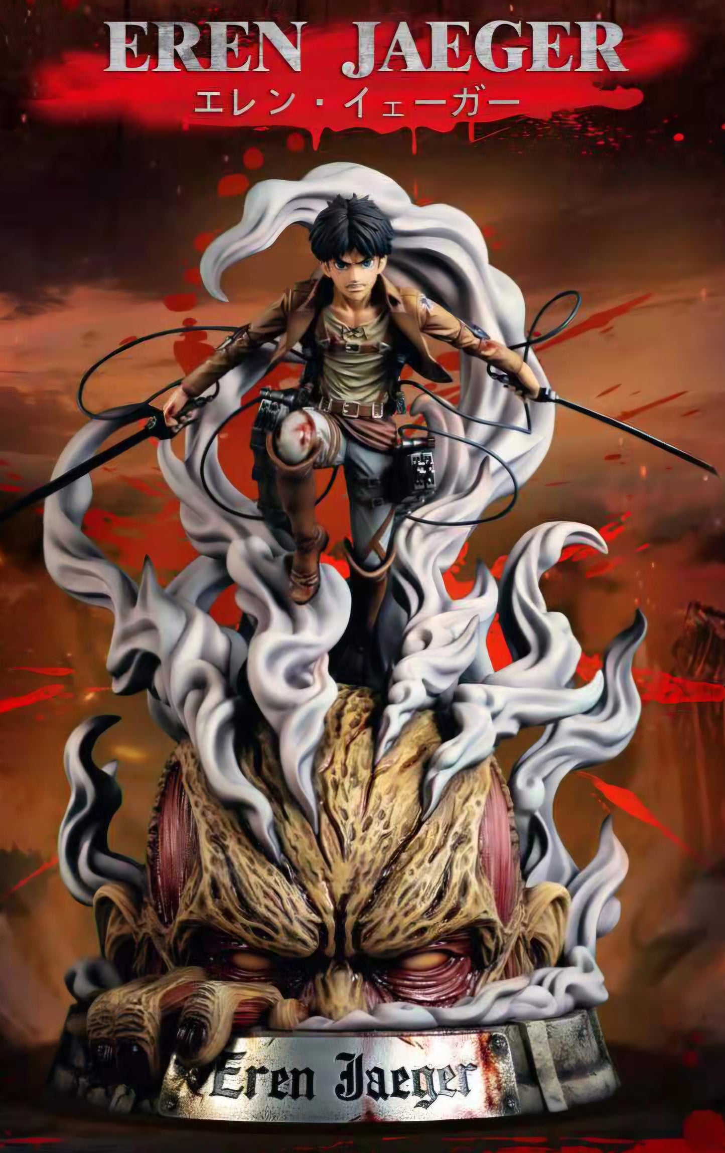 Resin: LC Studio Levi, Eren, and Mikasa Set of 3