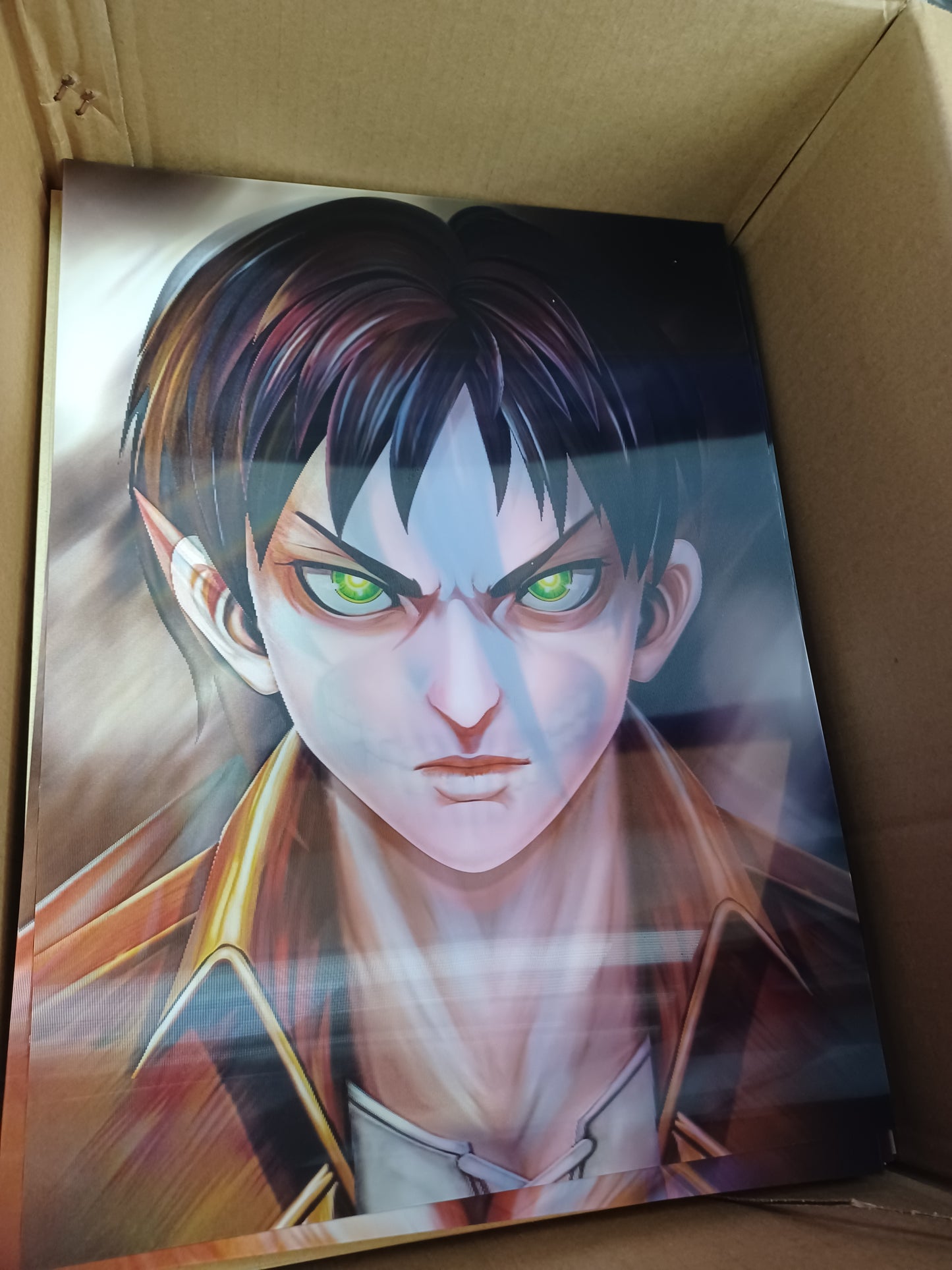 Poster attack on titan Eren