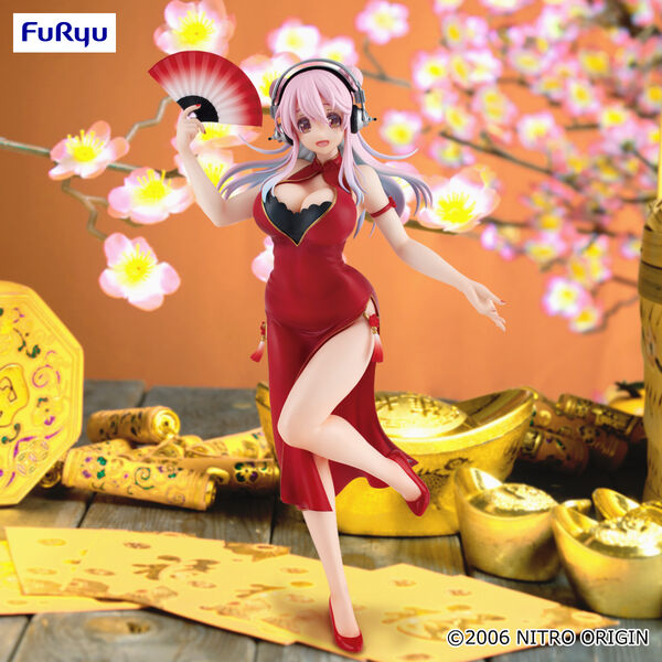 Furyu Super Sonico Trio Try iT Figure China Dress ver.
