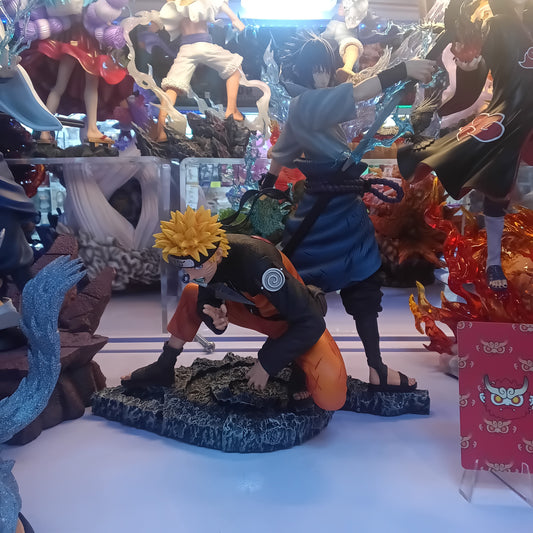 Resin: MZ Studio Naruto and Sasuke