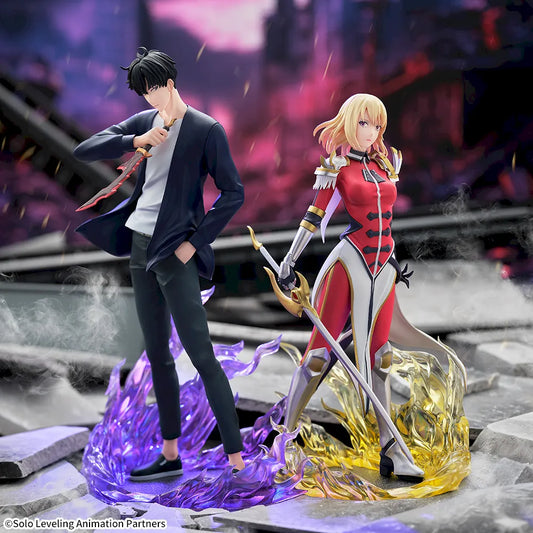 Sega Xross Link Solo Levelling Sung Jin Woo and Cha Hae-In