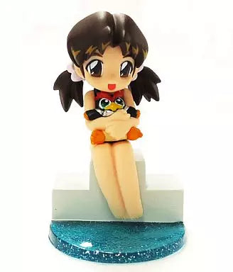 Sega Neon Genesis Evangelion Poolside Collection Mini Display Figure Hikari Horaki