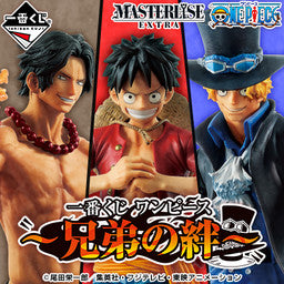 Ichiban Kuji One Piece Bonds of Brothers Masterlise Set of 3