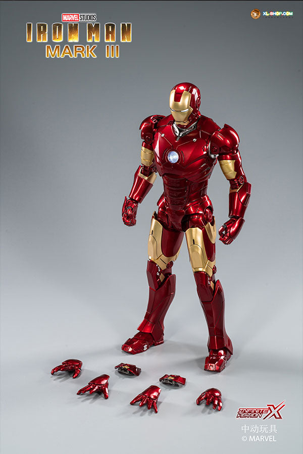 ZD Toys Iron Man Mark III (3) 1/5 Scale with LED