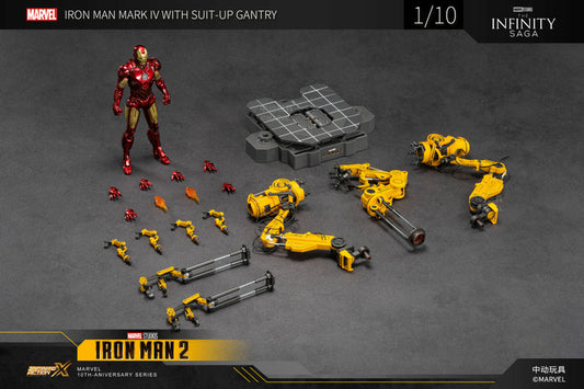 ZD Toys Iron Man Mark IV (4) Suit up Gantry