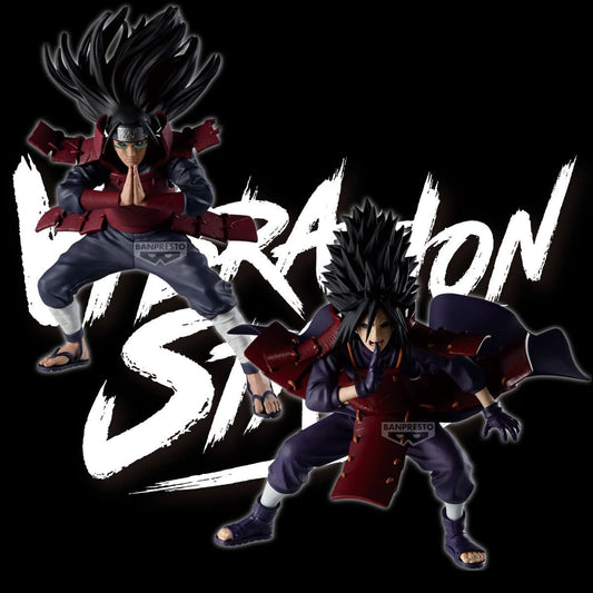 Vibration Stars Naruto: Shippuden Madara Uchiha and Hashirama Senju Set