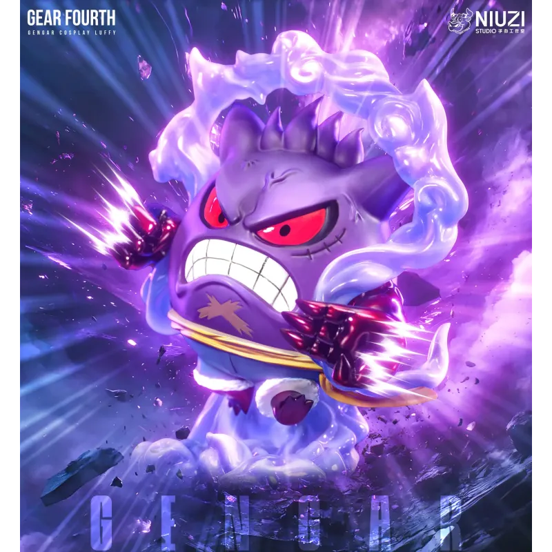 Resin: NiuZi Etudio Gengar Luffy Gear 4