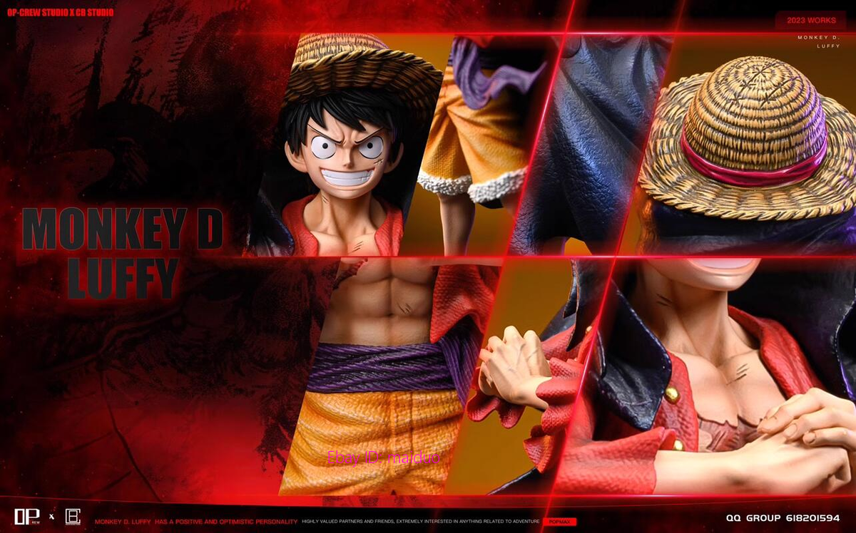 RESIN : OP Crew and Cousin Studio Ace Sabo and Luffy