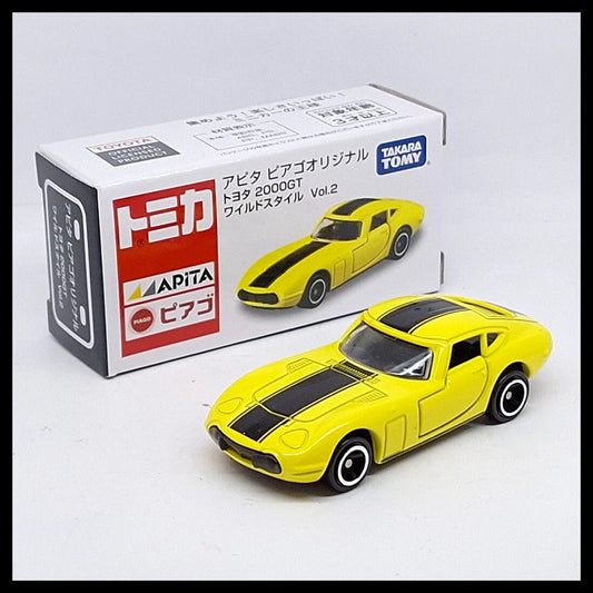 Takara Tomica Apita Piago Original Toyota 2000GT 1/59 Scale