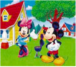 Poster Disney Mickey and Minnie Mouse