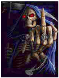 Postes Skull Bad Finger