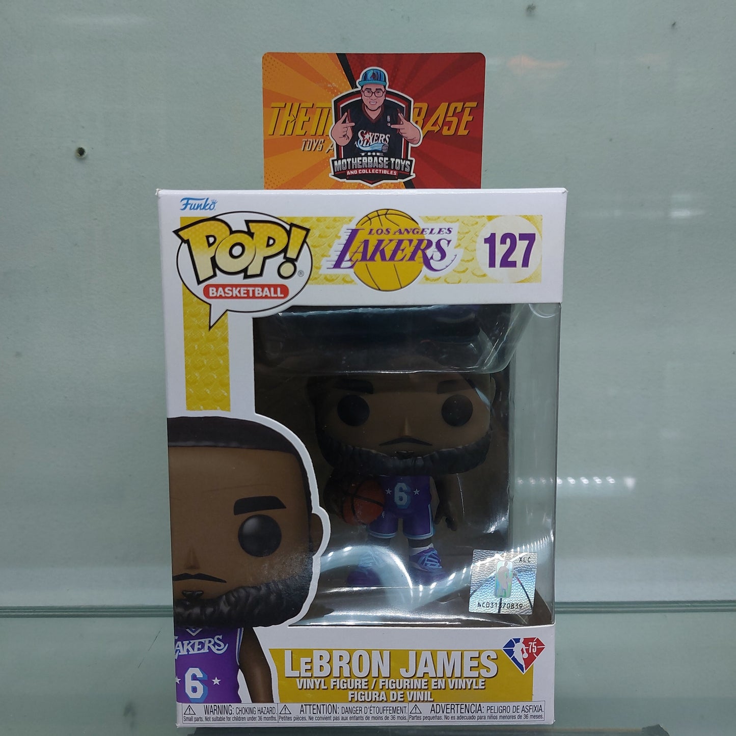 Funko POP Los Angeles Lakers Lebron James 127