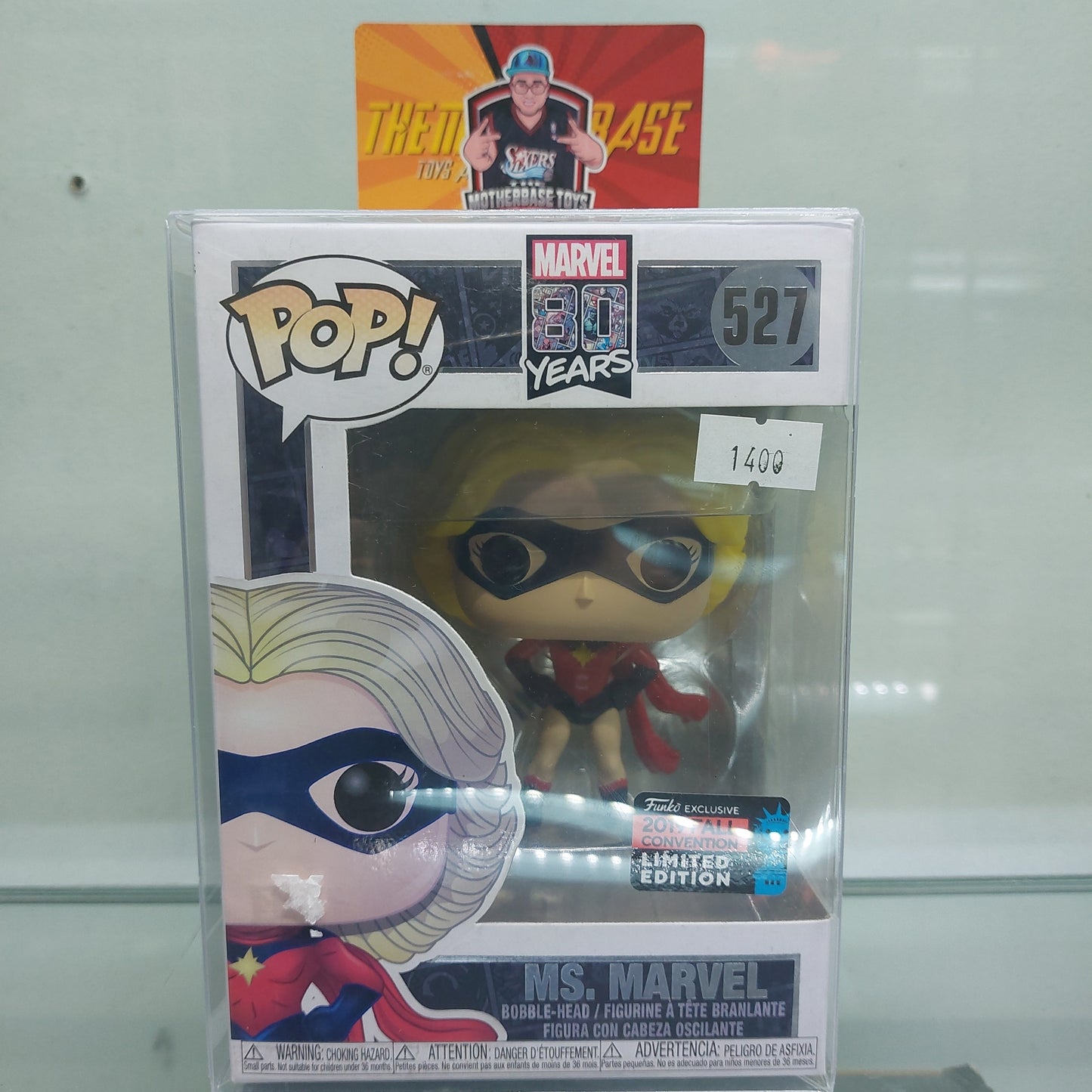 Funko Pop Marvel 80 Years Ms. Marvel (fall convention L.E) 527