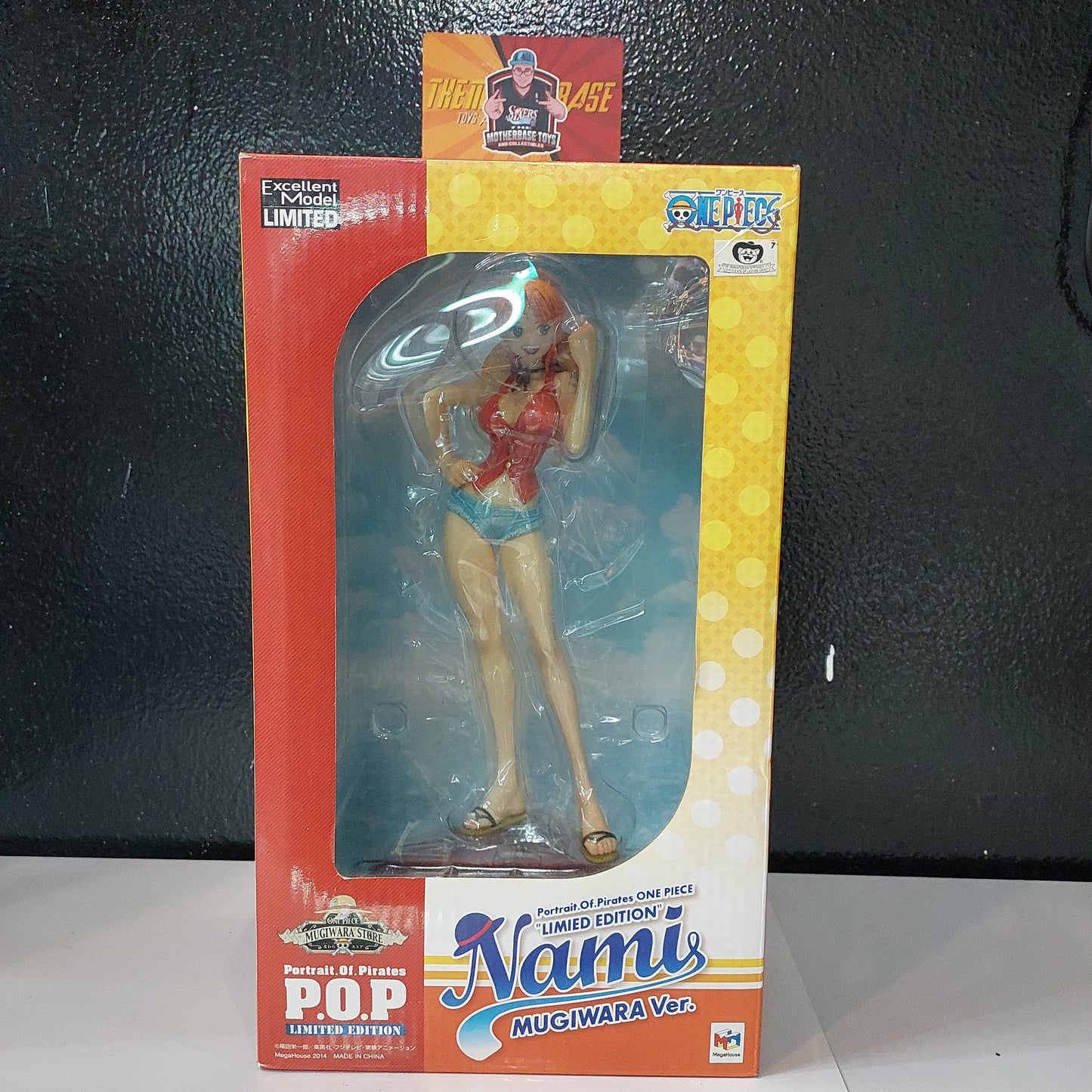 MegaHouse P.O.P Limited Edition One Piece Nami Mugiwara ver.