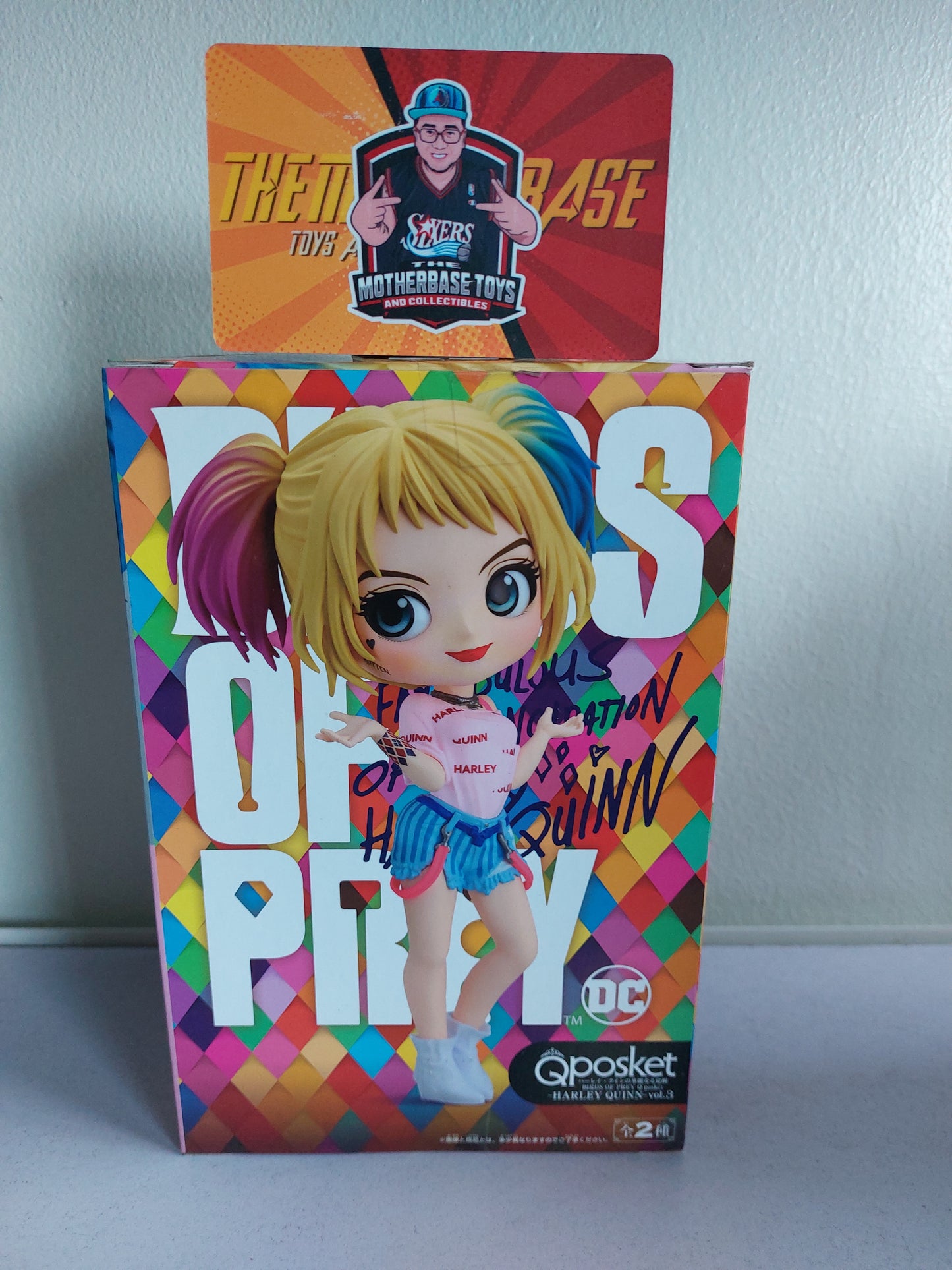 Qposket Banpresto Birds of Prey Harley Quinn B vol.3