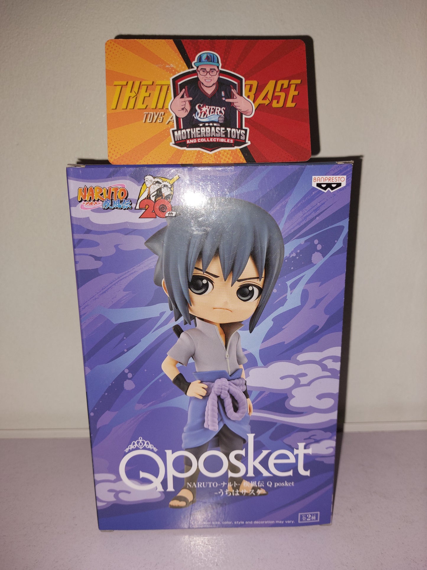 QPOSKET BANPRESTO NARUTO UCHIHA SASUKE (A)