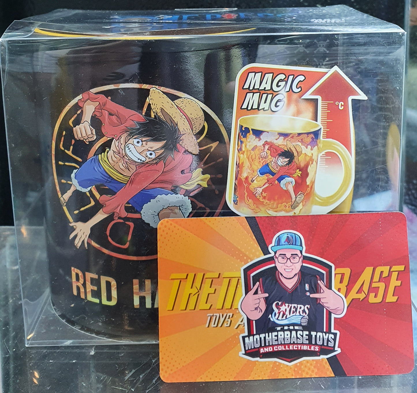 ABYstyle Magic Mug One Piece Red Hawk and Sabo