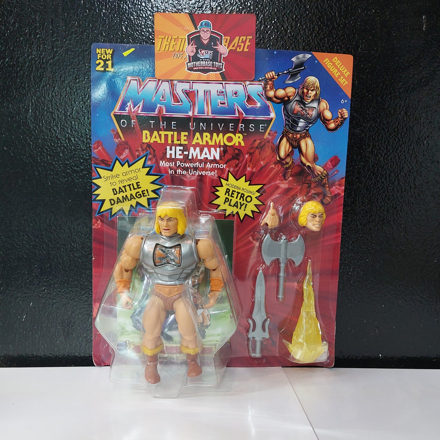 MASTERS OF THE UNIVERSE BATTLE ARMOR HE-MAN