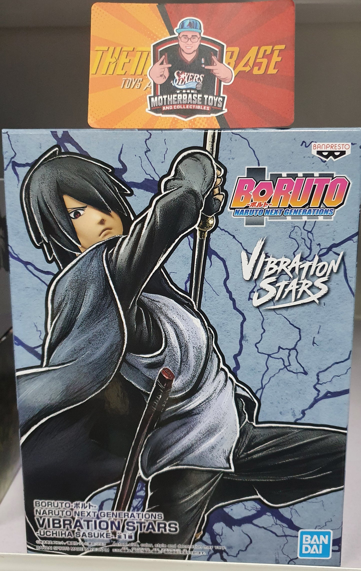 BANPRESTO VIBRATION STAR NARUTO SHIPPUDIN UCHIHA SASUKE