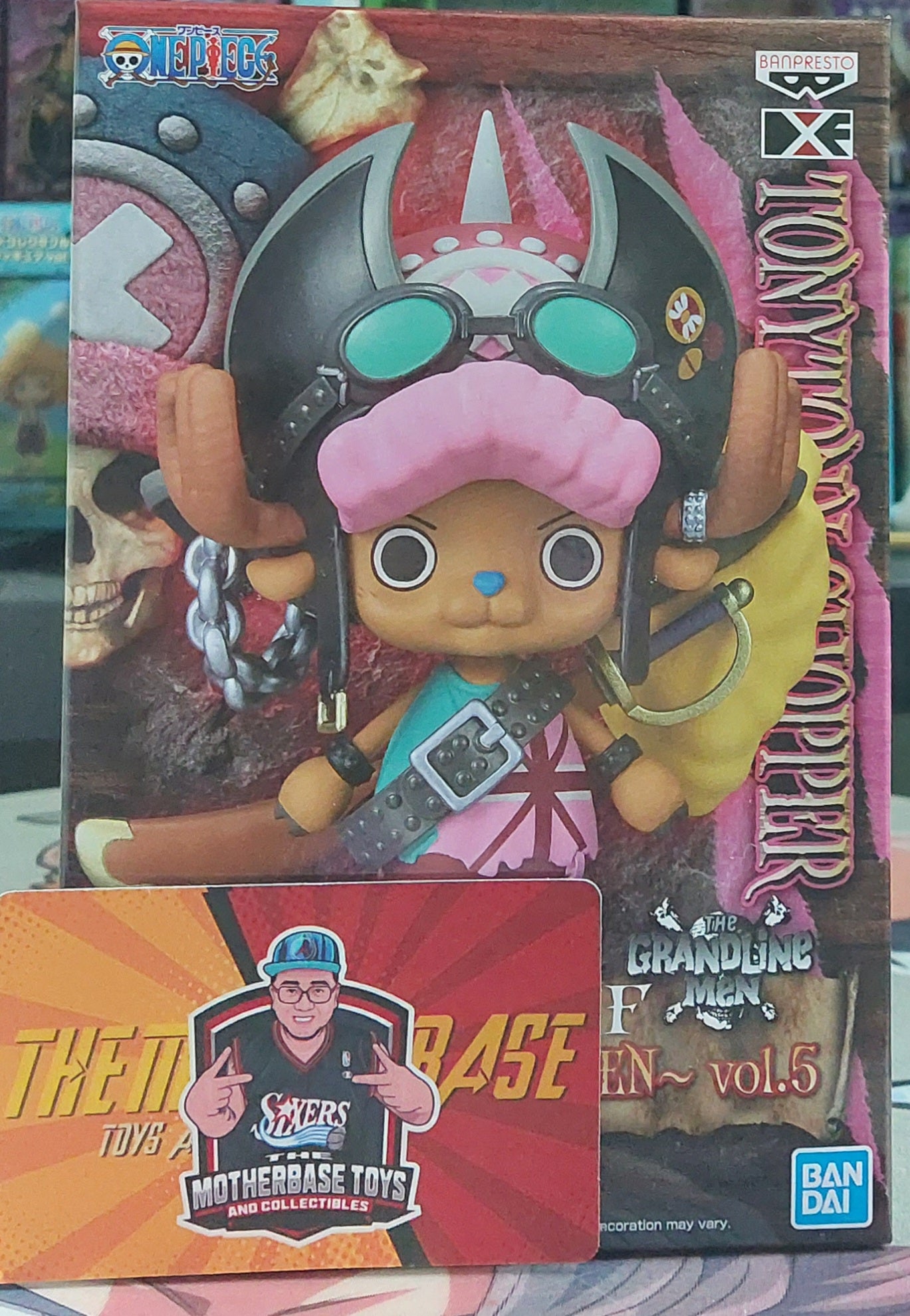 BANDAI BANPRESTO THE GRANDALINE MEN ONE PIECE RED FILM TONYTONY CHOPPER VOL.5